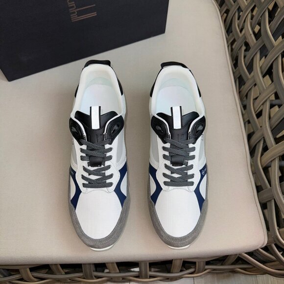 Dunhill Lace-Up Casual Mens Sneakers White main image 7
